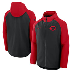 Cincinnati Reds Nike Authentic Collection Raglan Performance Full-Zip Jacket | MLB New