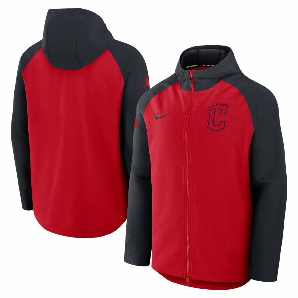 Cleveland Guardians Nike Authentic Collection Raglan Performance Full-Zip Jacket | MLB For sale