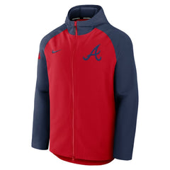 Atlanta Braves Nike Authentic Collection Raglan Performance Full-Zip Jacket | MLB Near me