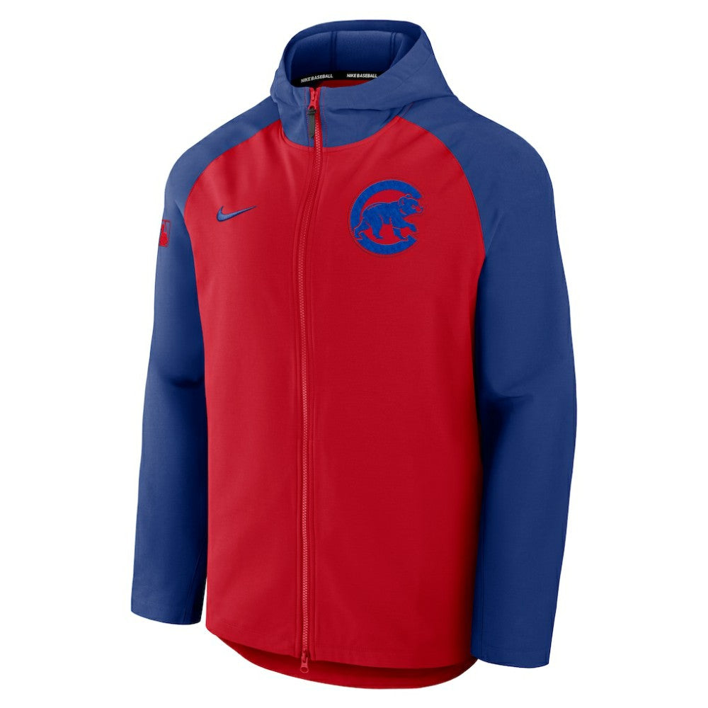 Chicago Cubs Nike Authentic Collection Raglan Performance Full-Zip Jacket | MLB Discount