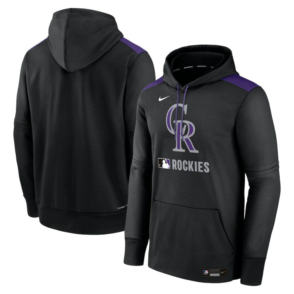 Colorado Rockies Nike Authentic Collection Performance Pullover Hoodie | MLB US