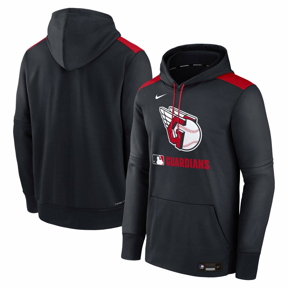 Cleveland Guardians Nike Authentic Collection Performance Pullover Hoodie | MLB US