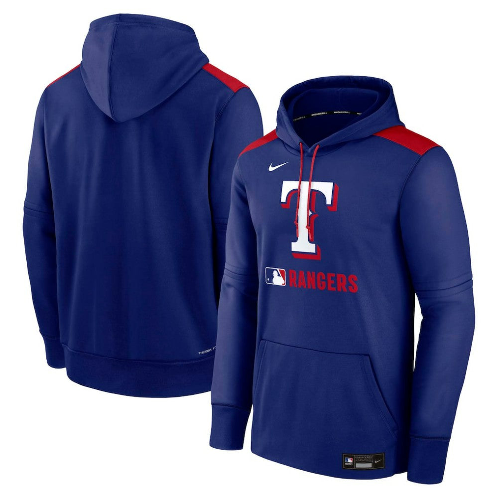 Texas Rangers Nike Authentic Collection Performance Pullover Hoodie | MLB For sale