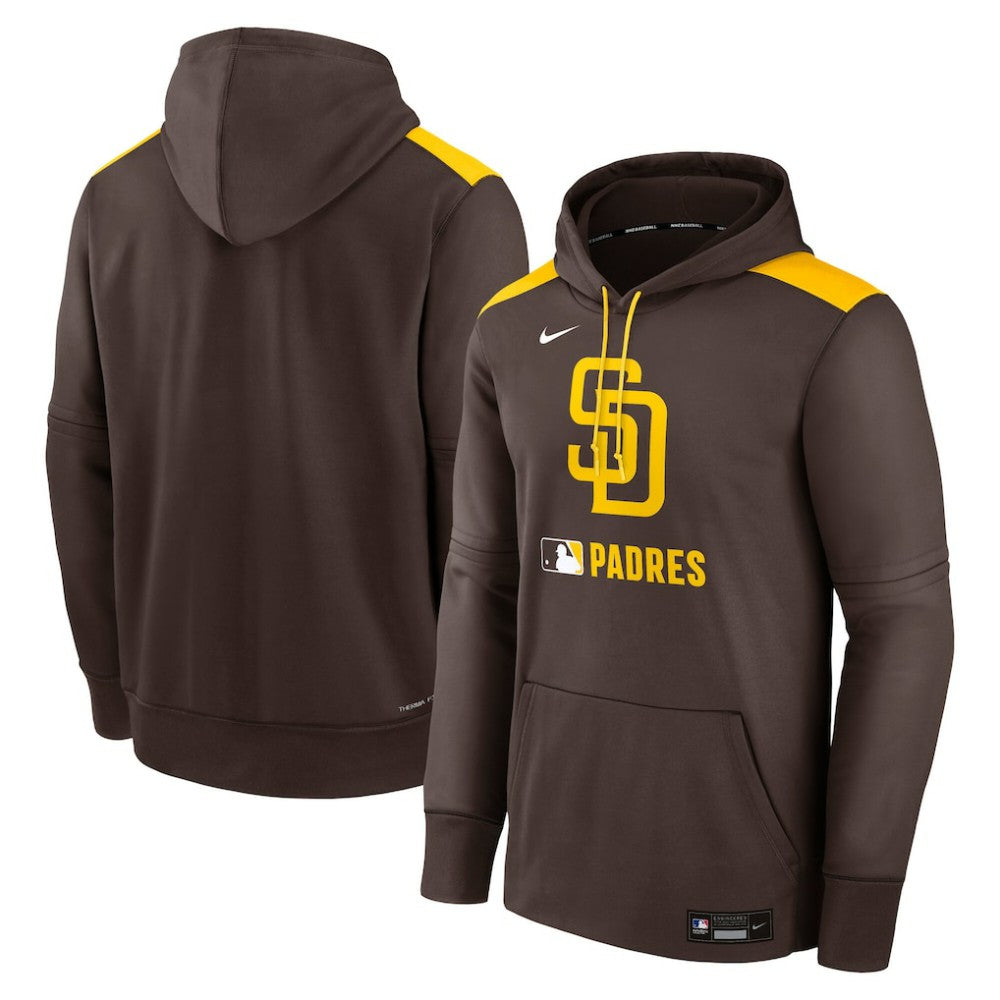 San Diego Padres Nike Authentic Collection Performance Pullover Hoodie | MLB Outlet