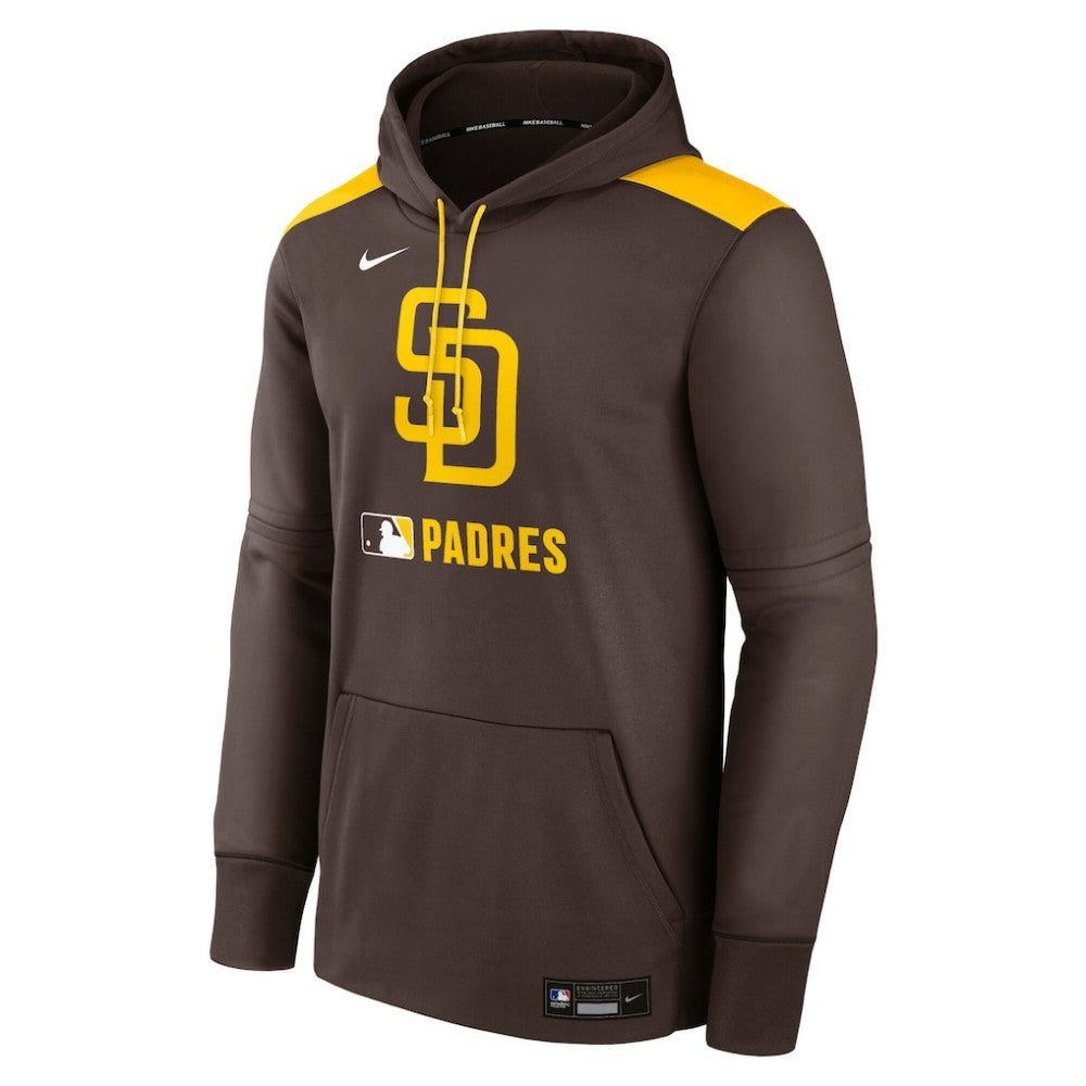 San Diego Padres Nike Authentic Collection Performance Pullover Hoodie | MLB Outlet