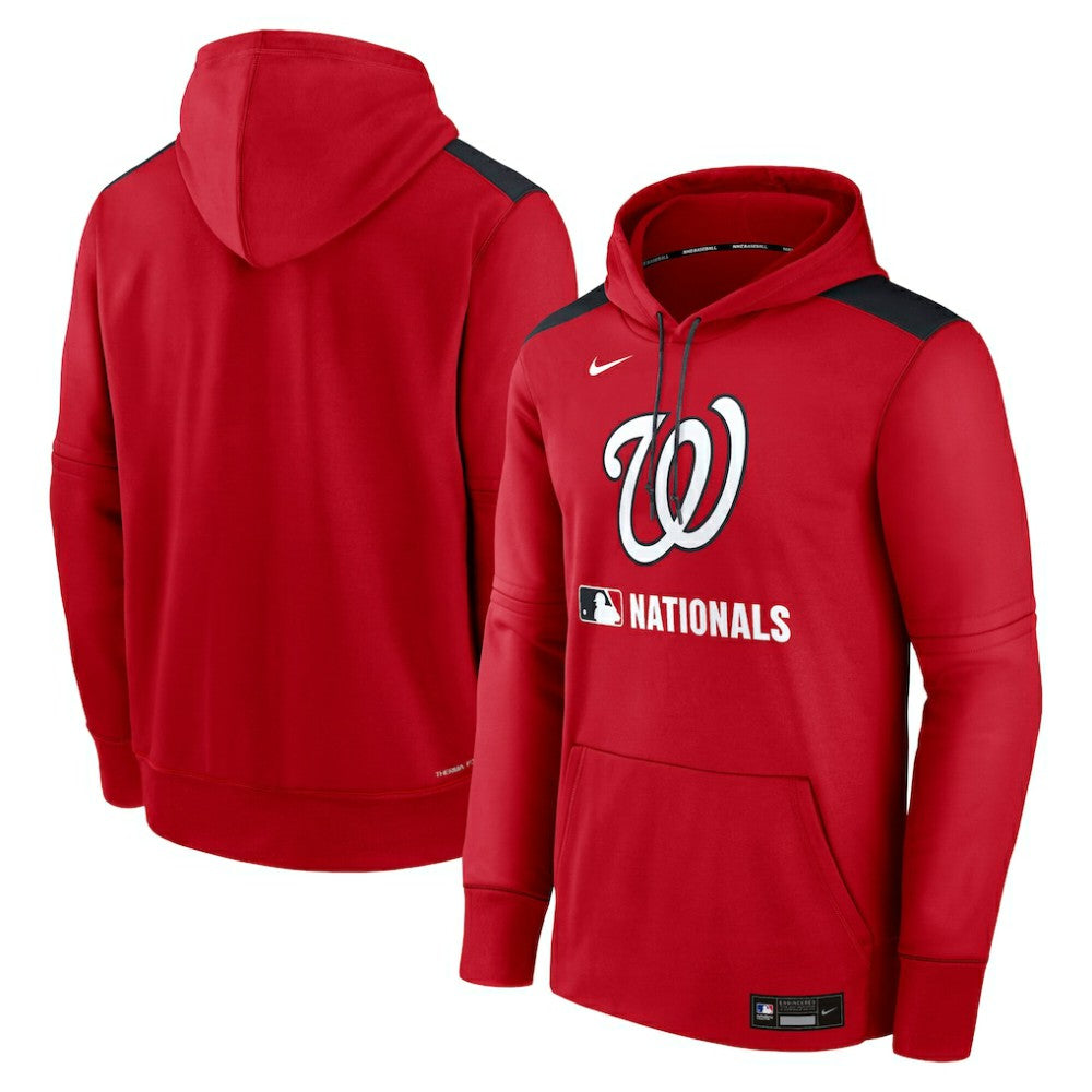 Washington Nationals Nike Authentic Collection Performance Pullover Hoodie | MLB US