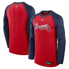 Atlanta Braves Nike Authentic Collection Game Time Raglan Dri-FIT Long Sleeve T-Shirt | MLB US