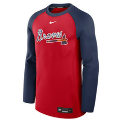 Atlanta Braves Nike Authentic Collection Game Time Raglan Dri-FIT Long Sleeve T-Shirt | MLB US