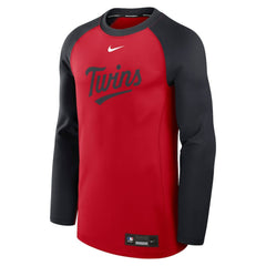 Minnesota Twins Nike Authentic Collection Game Time Raglan Dri-FIT Long Sleeve T-Shirt | MLB Outlet