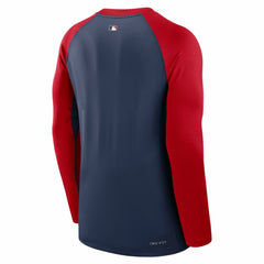 St. Louis Cardinals Nike Authentic Collection Game Time Raglan Dri-FIT Long Sleeve T-Shirt | MLB On Sale