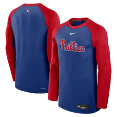 Philadelphia Phillies Nike Authentic Collection Game Time Raglan Performance Long Sleeve T-Shirt | MLB For sale