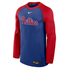 Philadelphia Phillies Nike Authentic Collection Game Time Raglan Performance Long Sleeve T-Shirt | MLB For sale