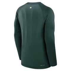 Athletics Nike Authentic Collection Game Time Raglan Dri-FIT Long Sleeve T-Shirt | MLB On Sale
