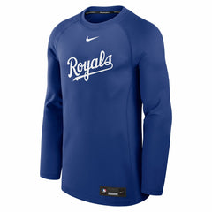 Kansas City Royals Nike Authentic Collection Game Time Raglan Dri-FIT Long Sleeve T-Shirt | MLB For sale