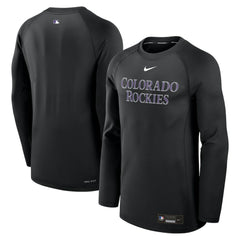 Colorado Rockies Nike Authentic Collection Game Time Raglan Dri-FIT Long Sleeve T-Shirt | MLB Near me
