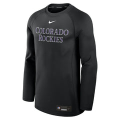 Colorado Rockies Nike Authentic Collection Game Time Raglan Dri-FIT Long Sleeve T-Shirt | MLB Near me