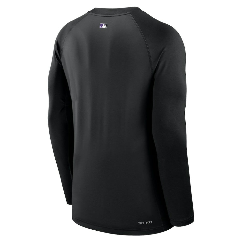 Colorado Rockies Nike Authentic Collection Game Time Raglan Dri-FIT Long Sleeve T-Shirt | MLB Near me