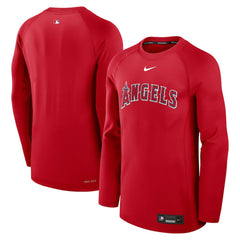 Los Angeles Angels Nike Authentic Collection Game Time Raglan Dri-FIT Long Sleeve T-Shirt | MLB For sale