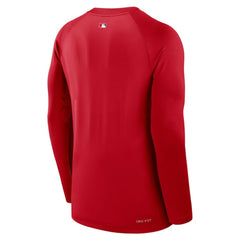 Los Angeles Angels Nike Authentic Collection Game Time Raglan Dri-FIT Long Sleeve T-Shirt | MLB For sale
