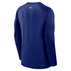 Los Angeles Dodgers Nike Authentic Collection Game Time Raglan Dri-FIT Long Sleeve T-Shirt | MLB Outlet