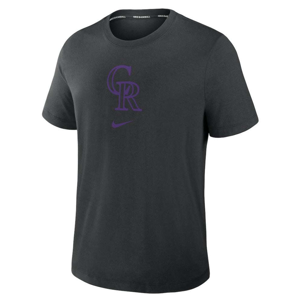 Colorado Rockies Nike Authentic Collection Early Work Tri-Blend Dri-FIT T-Shirt | MLB New