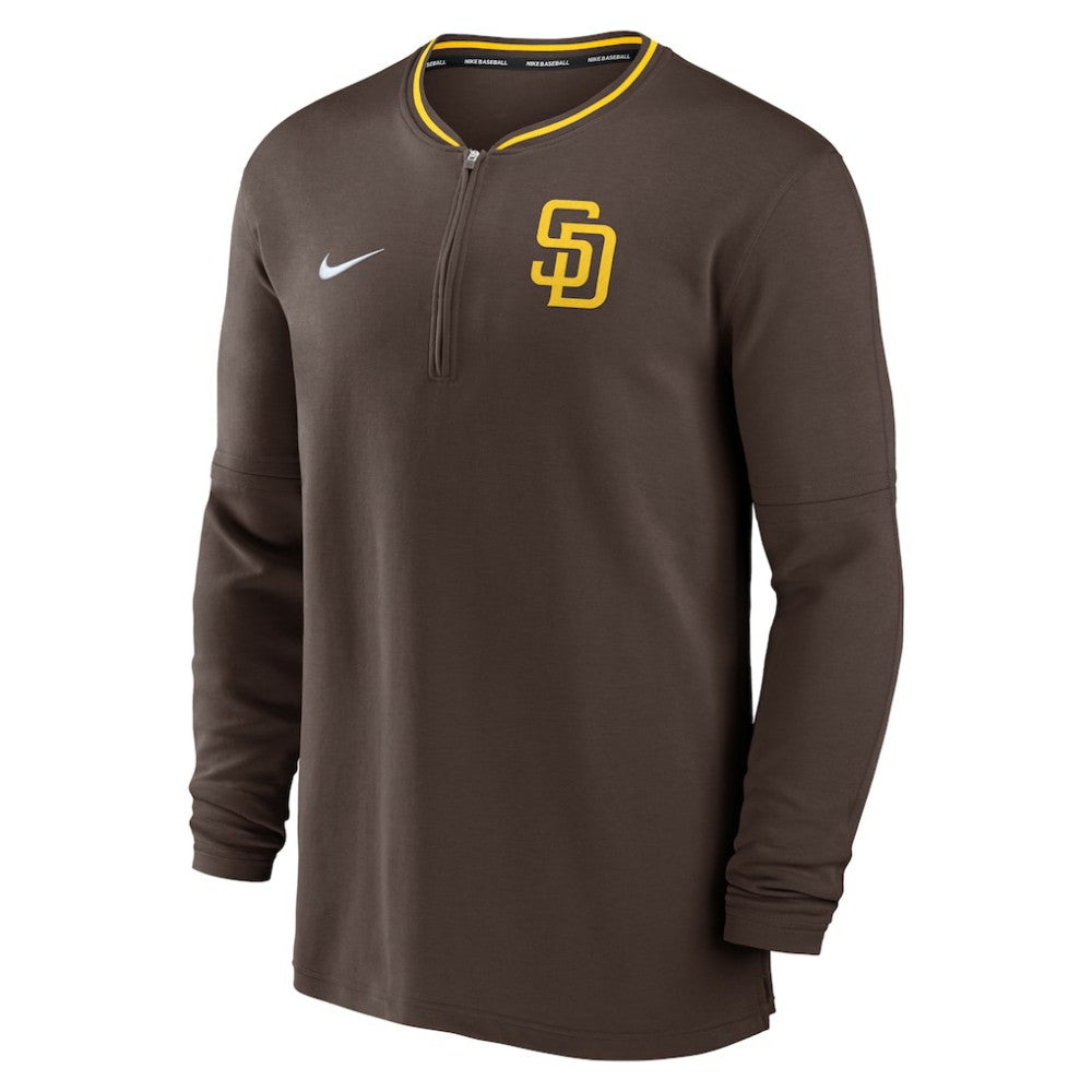 San Diego Padres Nike Authentic Collection Performance Half-Zip Top | MLB US