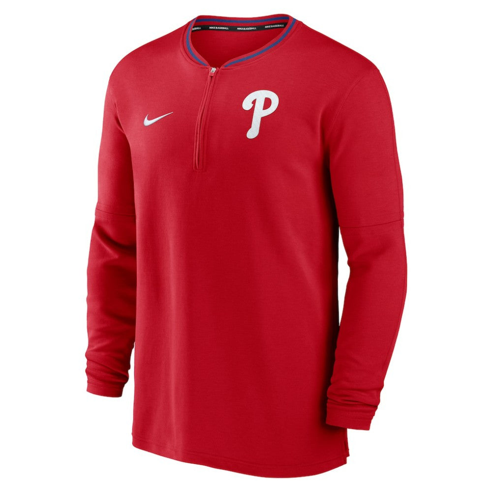 Philadelphia Phillies Nike Authentic Collection Performance Half-Zip Top | MLB Sale