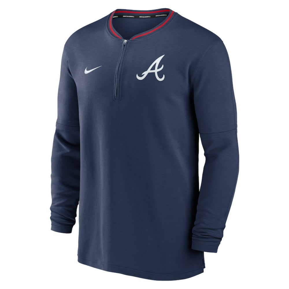 Atlanta Braves Nike Authentic Collection Performance Half-Zip Top | MLB Shop