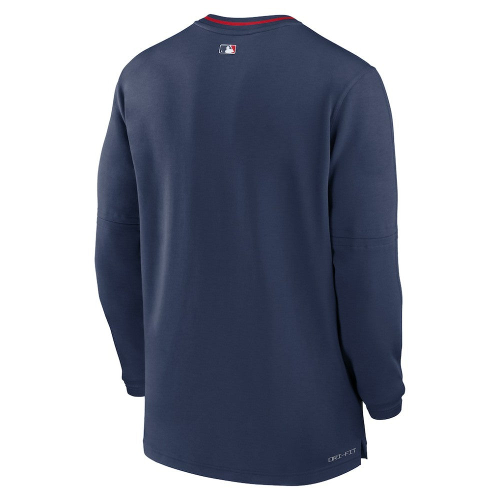 Atlanta Braves Nike Authentic Collection Performance Half-Zip Top | MLB Shop