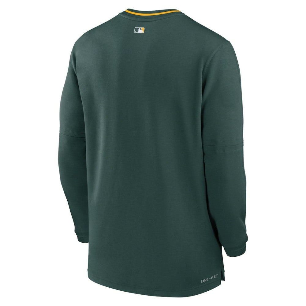 Athletics Nike Authentic Collection Performance Half-Zip Top | MLB Outlet
