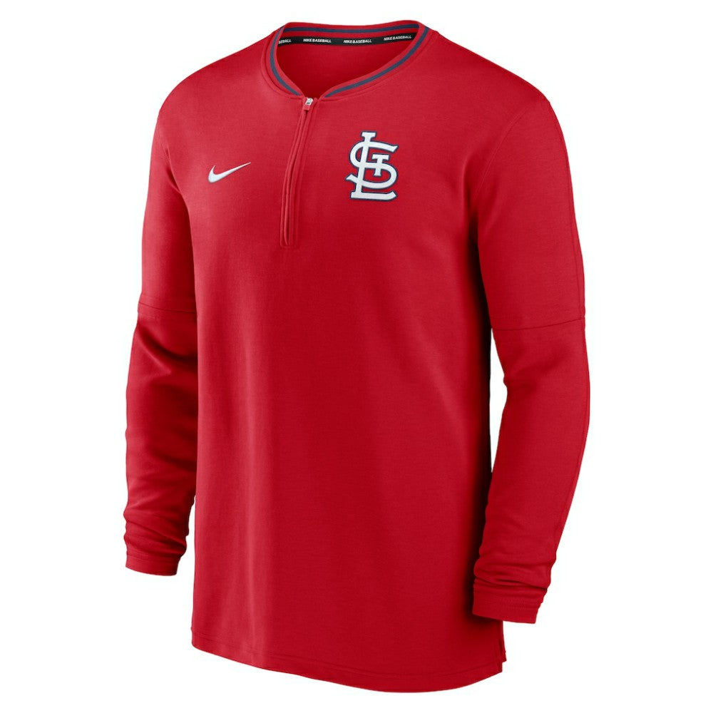 St. Louis Cardinals Nike Authentic Collection Performance Half-Zip Top | MLB Shop