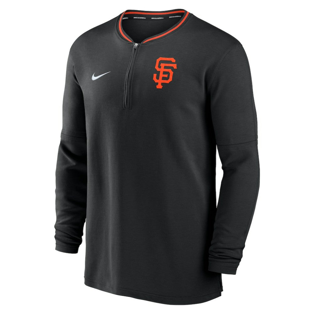 San Francisco Giants Nike Authentic Collection Performance Half-Zip Top | MLB Shop