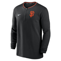 San Francisco Giants Nike Authentic Collection Performance Half-Zip Top | MLB Shop