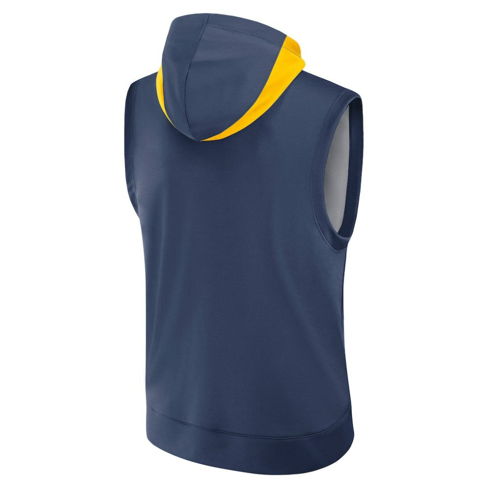 Milwaukee Brewers Nike Authentic Collection Dri-FIT Sleeveless Hoodie | MLB Sale