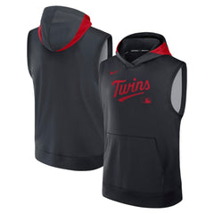 Minnesota Twins Nike Authentic Collection Dri-FIT Sleeveless Hoodie | MLB Sale