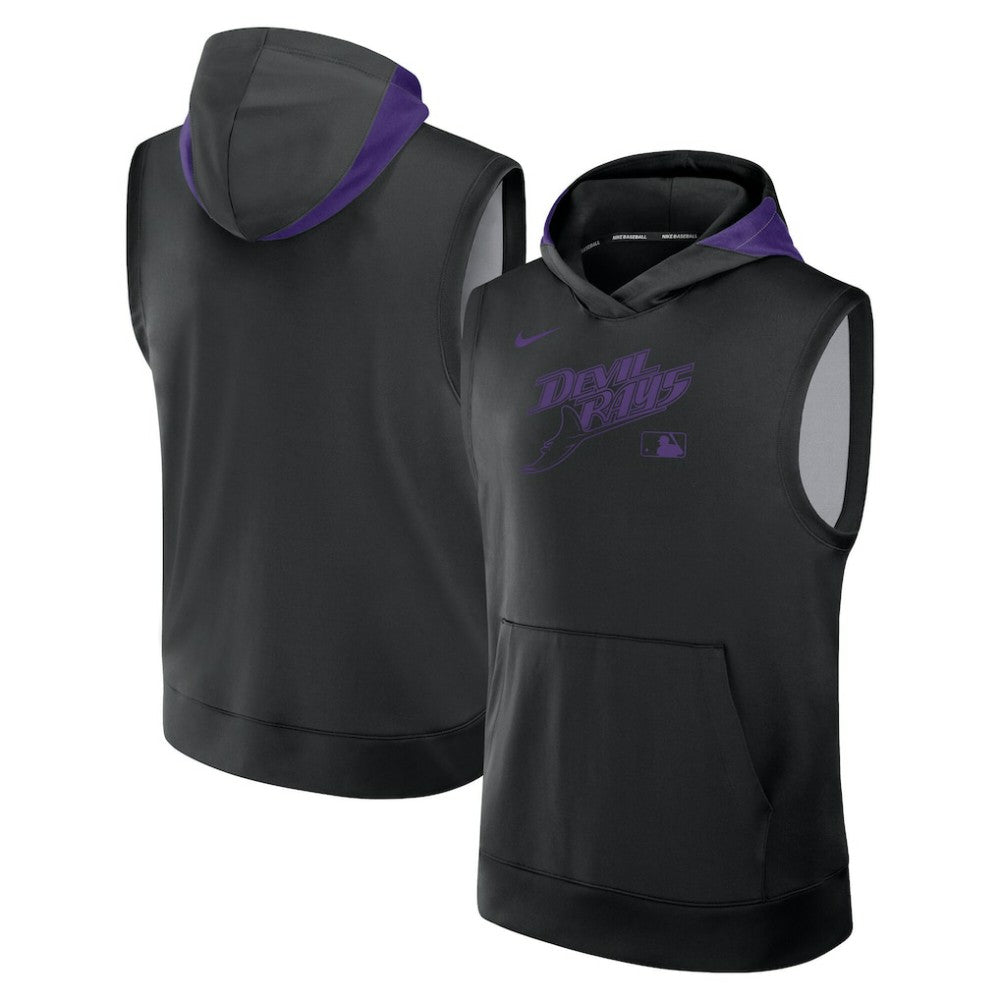 Tampa Bay Rays Nike Authentic Collection Dri-FIT Sleeveless Hoodie | MLB New