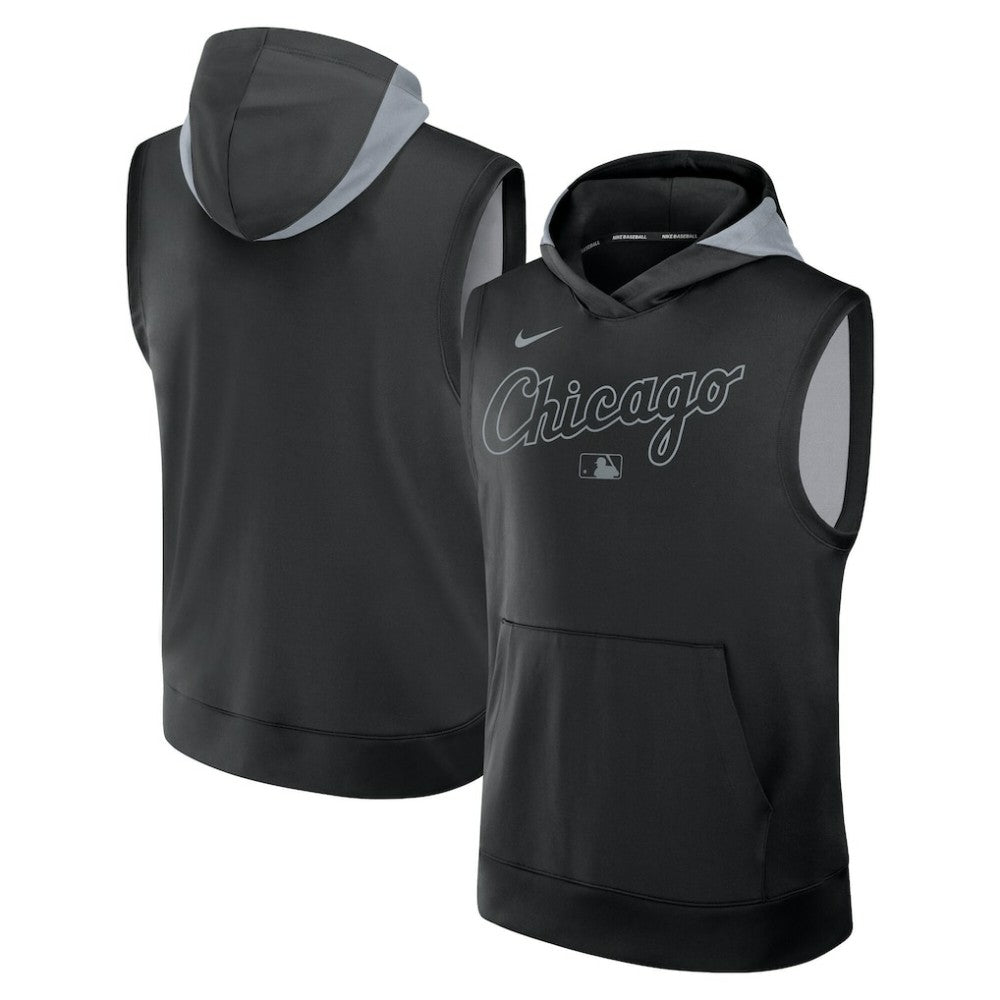 Chicago White Sox Nike Authentic Collection Dri-FIT Sleeveless Hoodie | MLB Outlet