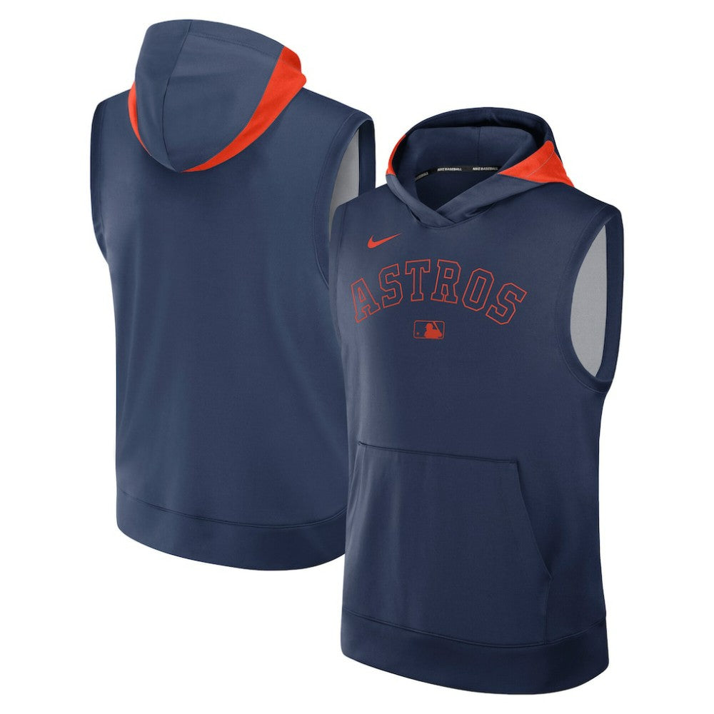 Houston Astros Nike Authentic Collection Dri-FIT Sleeveless Hoodie | MLB Discount
