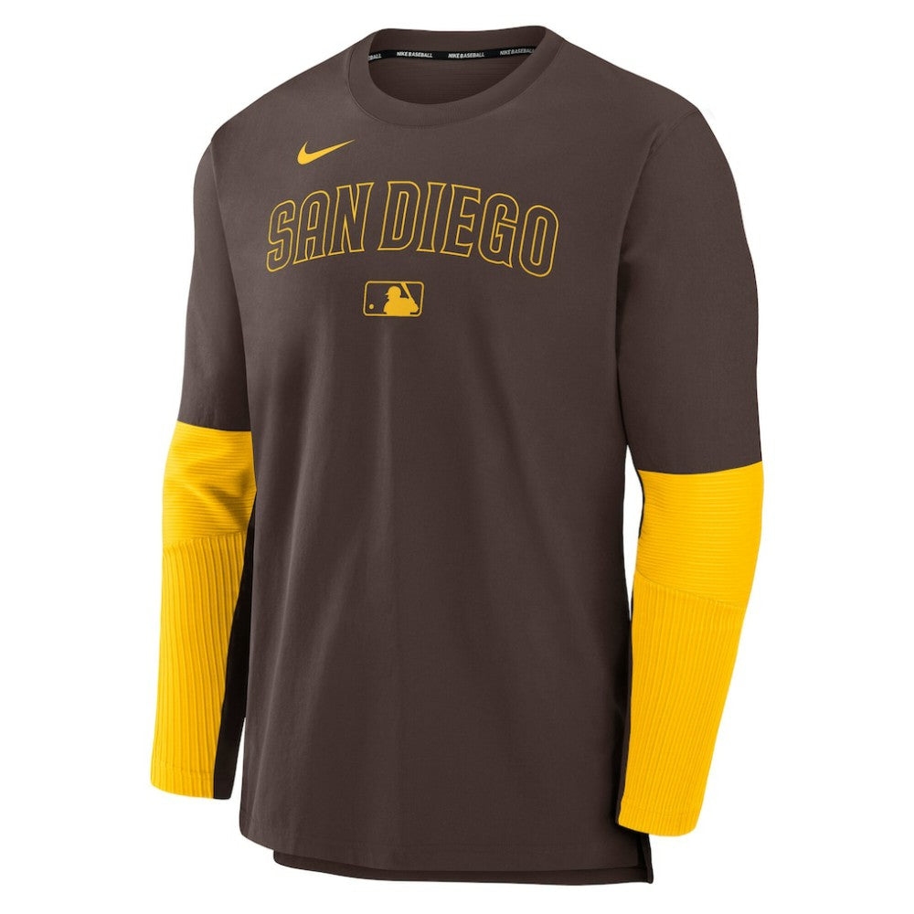 San Diego Padres Nike Authentic Collection Player Dri-FIT Lightweight Pullover  | MLB Sale