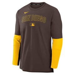 San Diego Padres Nike Authentic Collection Player Dri-FIT Lightweight Pullover  | MLB Sale