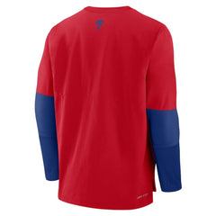 Philadelphia Phillies Nike Authentic Collection Player Dri-FIT Lightweight Pullover  | MLB Discount