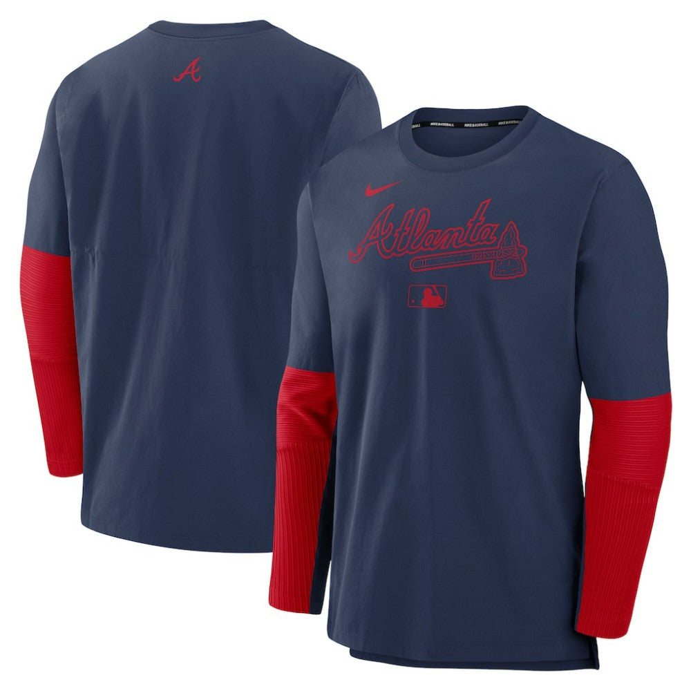 Atlanta Braves Nike Authentic Collection Player Dri-FIT Lightweight Pullover  | MLB Shop