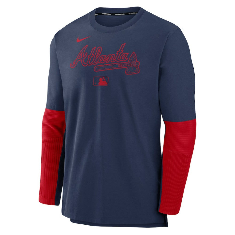Atlanta Braves Nike Authentic Collection Player Dri-FIT Lightweight Pullover  | MLB Shop
