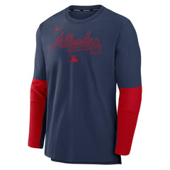 Atlanta Braves Nike Authentic Collection Player Dri-FIT Lightweight Pullover  | MLB Shop