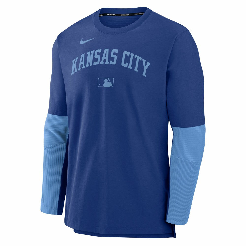 Kansas City Royals Nike Authentic Collection Player Dri-FIT Lightweight Pullover  | MLB On Sale