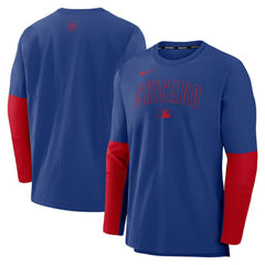Chicago Cubs Nike Authentic Collection Player Dri-FIT Lightweight Pullover  | MLB Shop