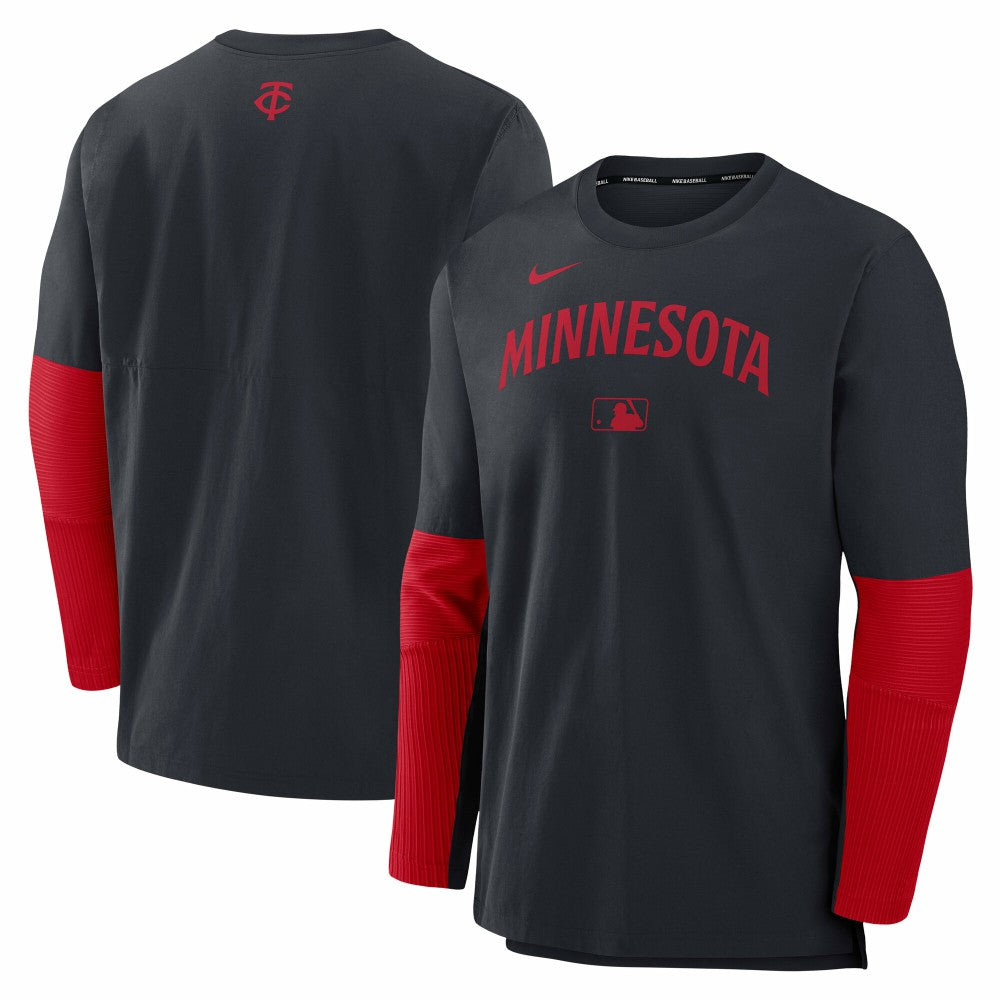Minnesota Twins Nike Authentic Collection Player Dri-FIT Lightweight Pullover  | MLB New