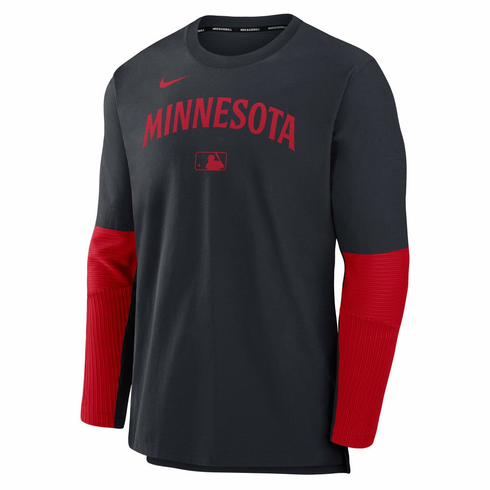 Minnesota Twins Nike Authentic Collection Player Dri-FIT Lightweight Pullover  | MLB New