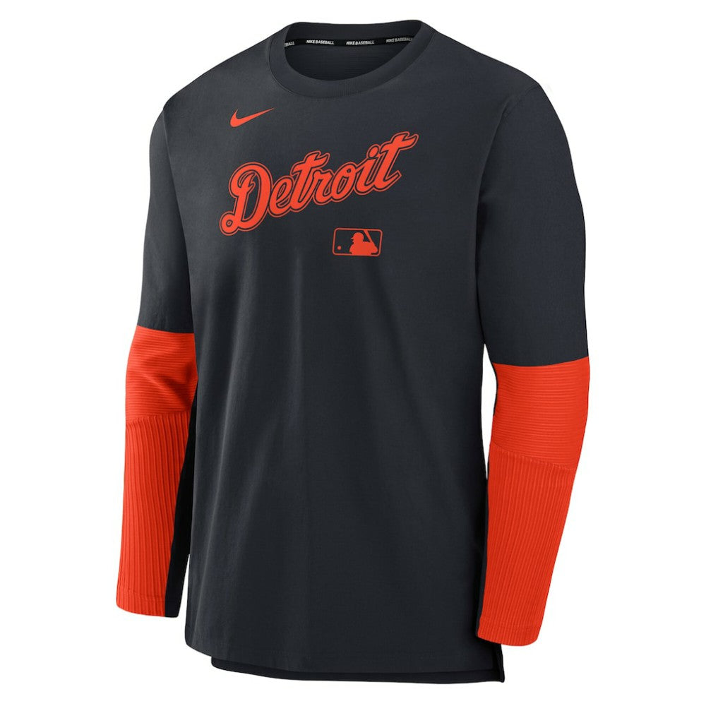 Detroit Tigers Nike Authentic Collection Player Dri-FIT Lightweight Pullover  | MLB New
