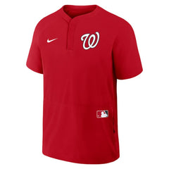 Washington Nationals Nike Authentic Collection Raglan Short Sleeve Windshirt | MLB New